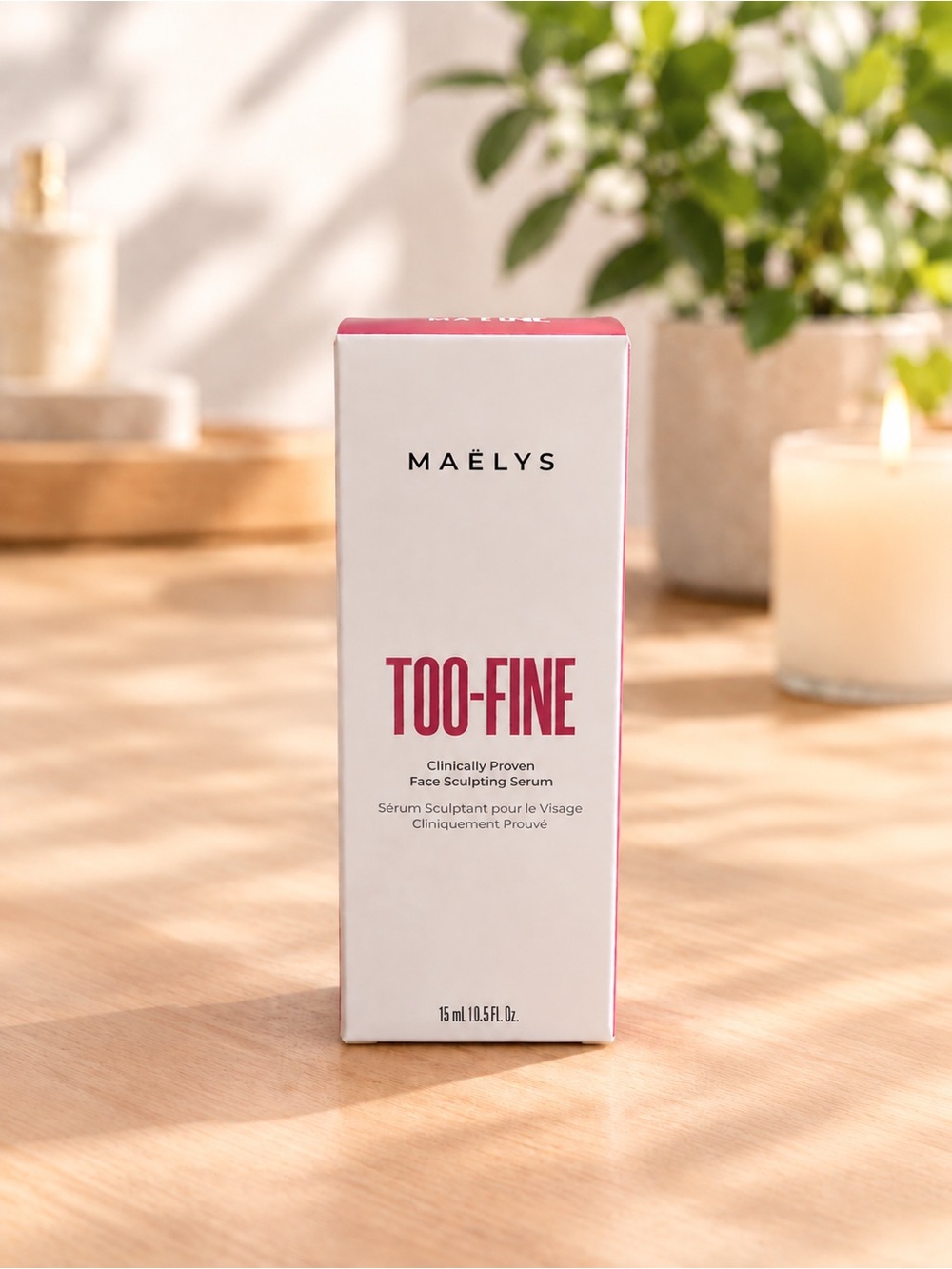 NIB MAËLYS Too-Fine Face Sculpting Serum .5 oz